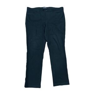 NYDJ Womens 16P Black Lift Tuck Technology Legging Ponte Pants Petite